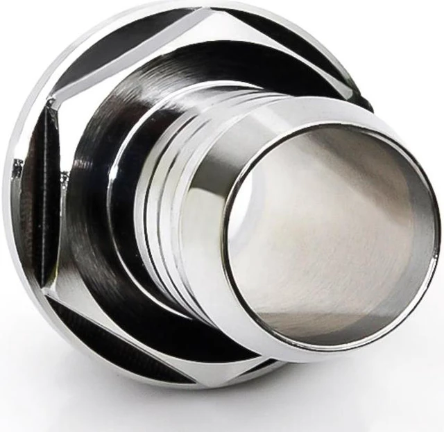 Alt view image 4 of 4 - Bitspower G1/4" to 3/8" Barb Fitting for Soft Tubing, Silver Shining, 4-pack