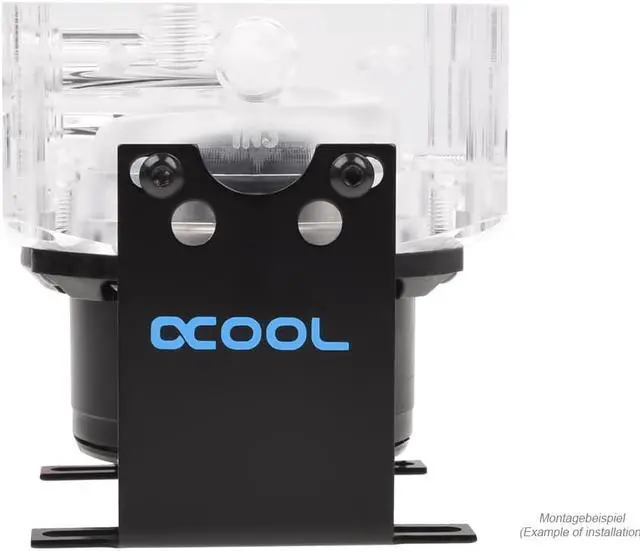 Alt view image 4 of 5 - Alphacool Eisdecke D5 Pump Top V.3, Plexi (Acrylic), Pump Not Included