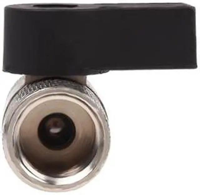 Alt view image 3 of 4 - Alphacool G1/4" 2-way Ball Valve, Chrome