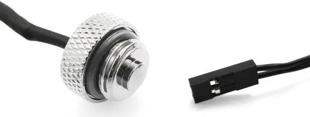 Alt view image 4 of 5 - XSPC G1/4" Plug with 10k Sensor, Chrome