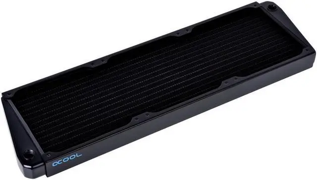 Main image of Alphacool NexXxos ST30 Full Copper X-Flow Radiator 420, 140mm x 3, Triple Fan, Black