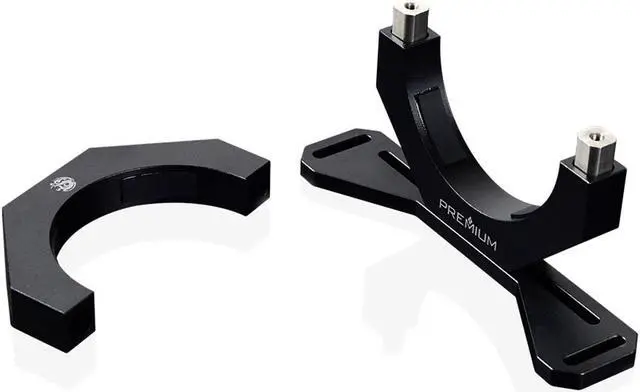 Main image of Bitspower Premium Reservoir Mount, Abrasive Black