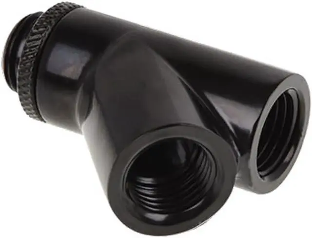Alphacool Eiszapfen Yコネクター BLACK Alphacool Eiszapfen G1/4