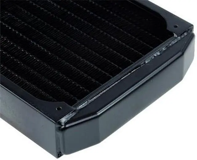 Alt view image 8 of 8 - Alphacool NexXxos ST30 Full Copper Radiator 480, 120mm x 4, Quad Fan, Black