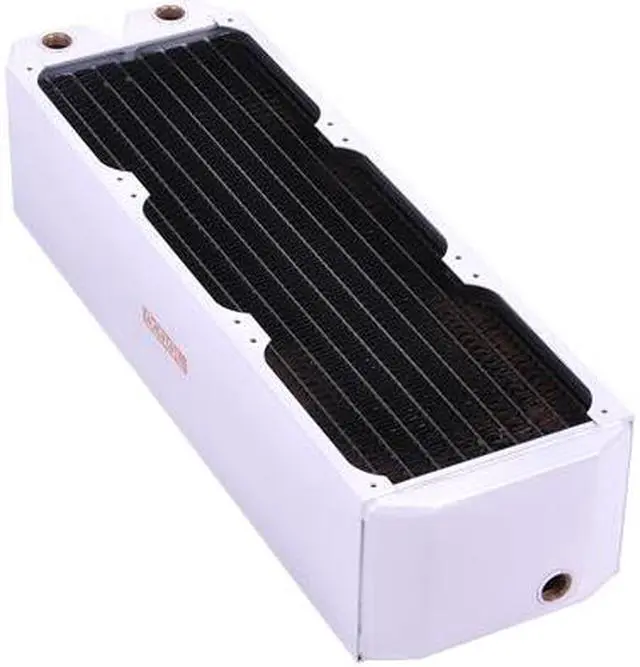Alt view image 2 of 5 - Alphacool NexXxos Monsta Radiator 360, 120mm x 3, Triple Fan, White