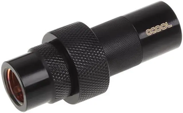 Alt view image 2 of 3 - Alphacool HF G1/4" Quick Release Fitting, Deep Black