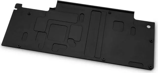 Alt view image 3 of 3 - EKWB EK-Vector Trio RTX 2080 RGB GPU Backplate, Black