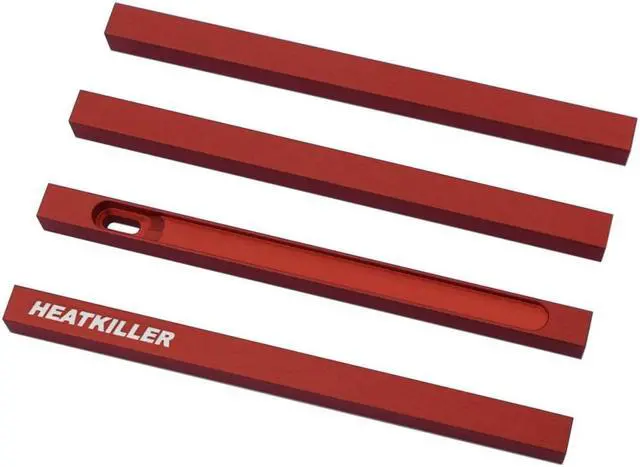 Main image of Watercool HEATKILLER Tube Struts, 150mm, Red
