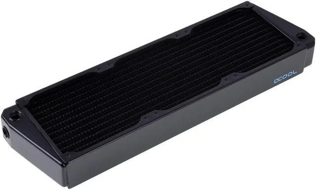Main image of Alphacool NexXxos XT45 Full Copper X-Flow Radiator 360, 120mm x 3, Triple Fan, Black