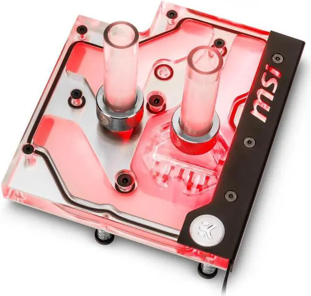 Alt view image 4 of 8 - EKWB EK-FB MSI X470 M7 RGB Monoblock, Nickel