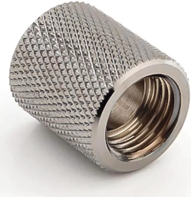 Alt view image 2 of 3 - Bitspower G1/4" Female to Female Extender, 20mm, Black Sparkle