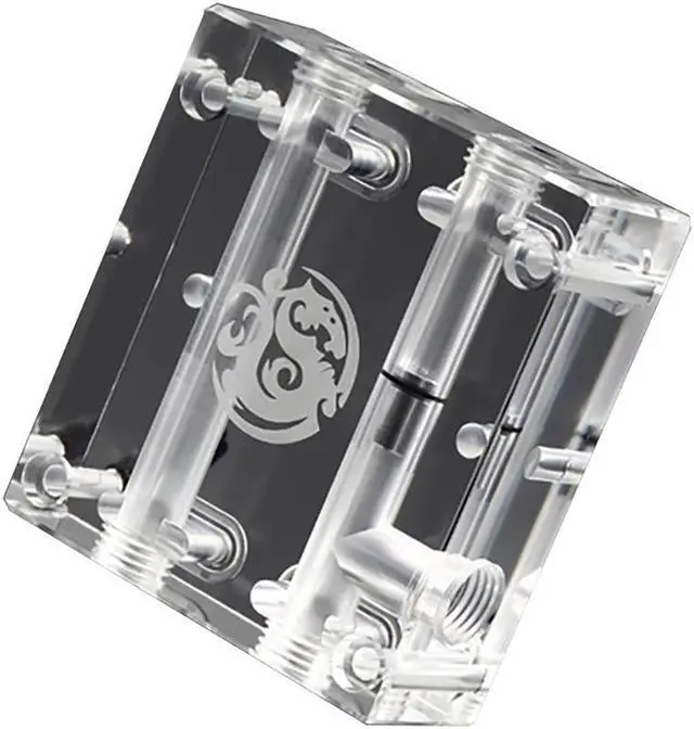 Main image of Bitspower GPU Waterblock Bridge for 2 Cards Between Slot 1 and 4, Clear
