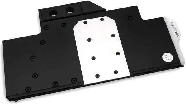 Alt view image 2 of 3 - EKWB EK-Vector Trio RTX 2080 RGB GPU Waterblock, Nickel/Acetal
