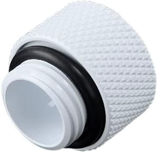 Alt view image 2 of 4 - Bitspower G1/4" 10mm Male to Female Fitting, Deluxe White
