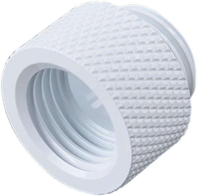 Main image of Bitspower G1/4" 10mm Male to Female Fitting, Deluxe White