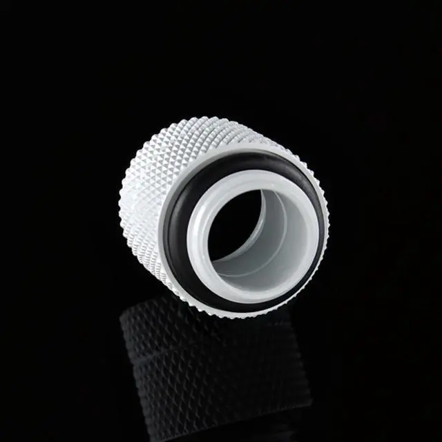 Alt view image 2 of 4 - Bitspower Anti-Twist Adapter Fitting, Deluxe White