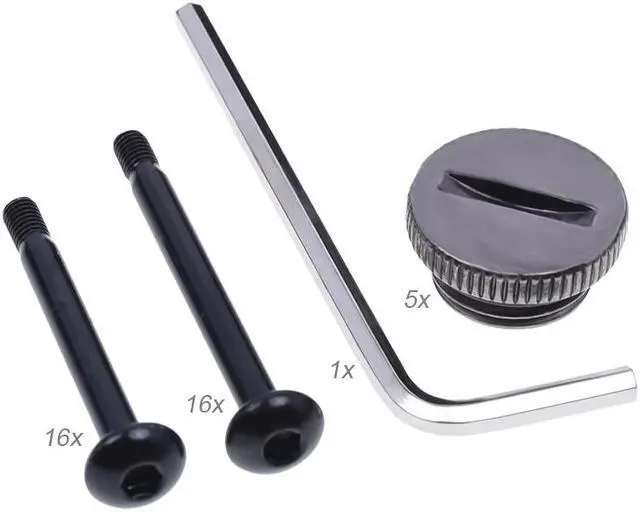 Alt view image 5 of 9 - Alphacool NexXxos UT60 Full Copper Radiator 560, 140mm x 4, Quad Fan, Black