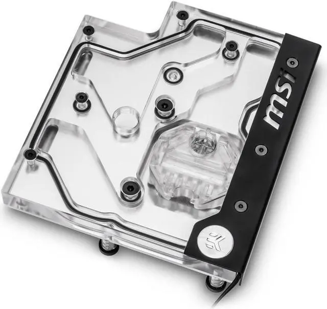 Alt view image 2 of 8 - EKWB EK-FB MSI X470 M7 RGB Monoblock, Nickel
