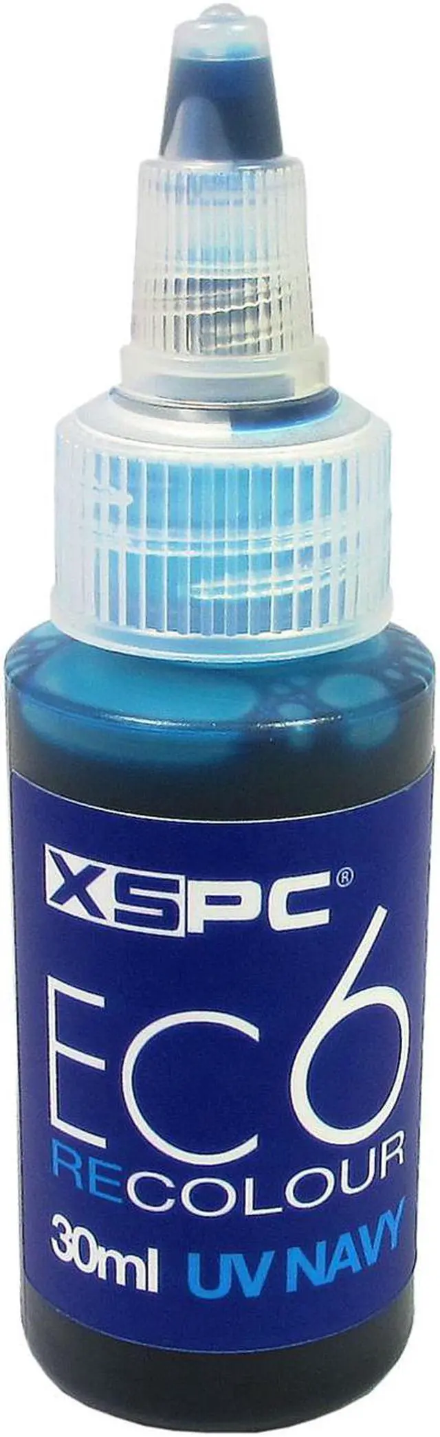 Main image of XSPC EC6 ReColour Dye, 30 mL, UV Navy
