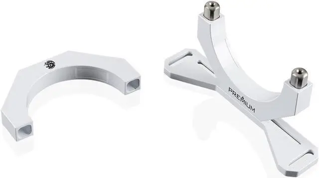 Main image of Bitspower Premium Reservoir Mount, Abrasive White