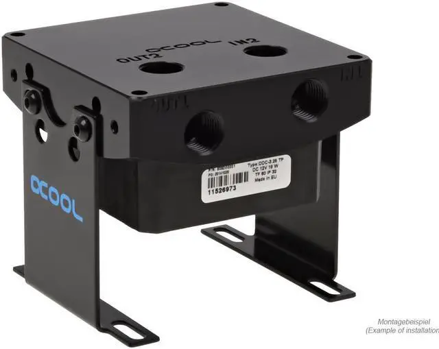 Alt view image 3 of 6 - Alphacool Eisdecke Laing DDC Top V2, Acetal, Black