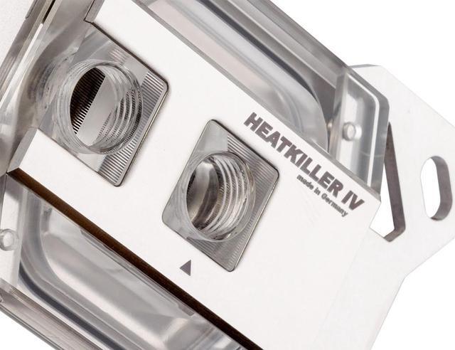 Alt view image 2 of 6 - Watercool HEATKILLER IV PRO CPU Water Block, AMD CPU (Socket AM4), Acryl