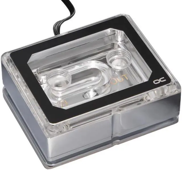 Alt view image 9 of 14 - Alphacool Eisblock XPX Aurora PRO CPU Water Block, Digital RGB, Chrome/Plexi