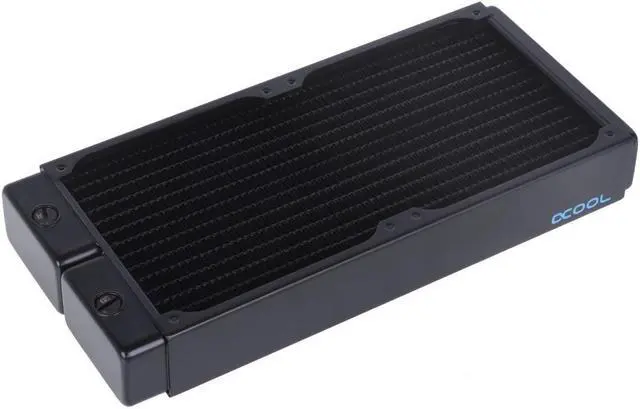 Alt view image 8 of 19 - Alphacool NexXxoS XT45 Full Copper 280mm Radiator V.2 (14286)