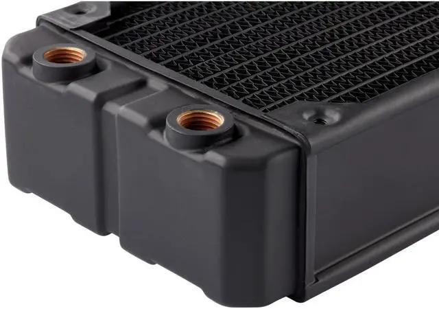 Alt view image 5 of 10 - Corsair Hydro X Series XR7 480mm Water Cooling Radiator