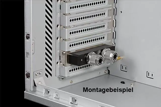 Alt view image 8 of 9 - Alphacool Panama HF38 Pass-Through PCIE Slot Cover