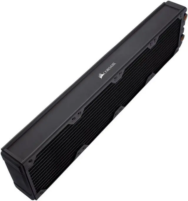 Alt view image 3 of 10 - Corsair Hydro X Series XR7 480mm Water Cooling Radiator
