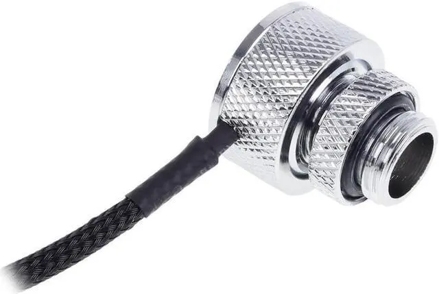 Alt view image 5 of 8 - Alphacool Eiszapfen Temperature Sensor G1/4 IG/IG with AG Adapter, Chrome