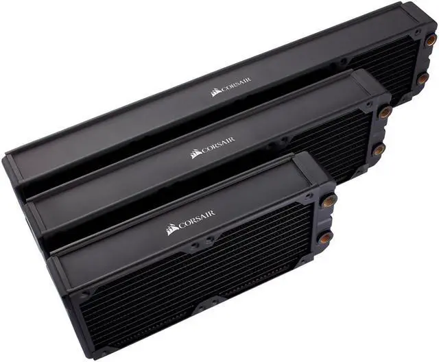 Alt view image 4 of 11 - Corsair Hydro X Series XR7 240mm Water Cooling Radiator