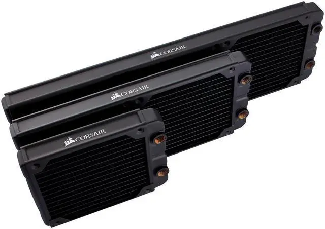 Alt view image 4 of 8 - Corsair Hydro X Series XR5 280mm Water Cooling Radiator