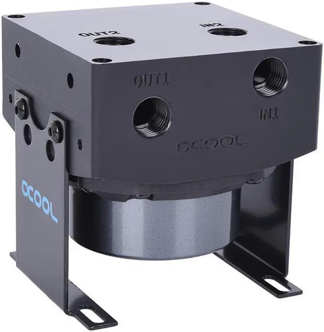 Alt view image 3 of 15 - Alphacool Eispumpe VPP755 with Eisdecke D5 V.3 Pump / Res Combo, D5, Acetal
