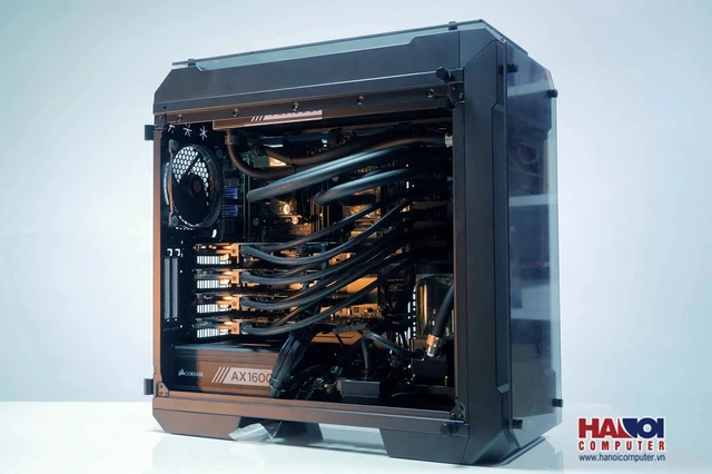 Alt view image 4 of 12 - EKWB EK-Pro Manifold 2CPU 2GPU, Acetal
