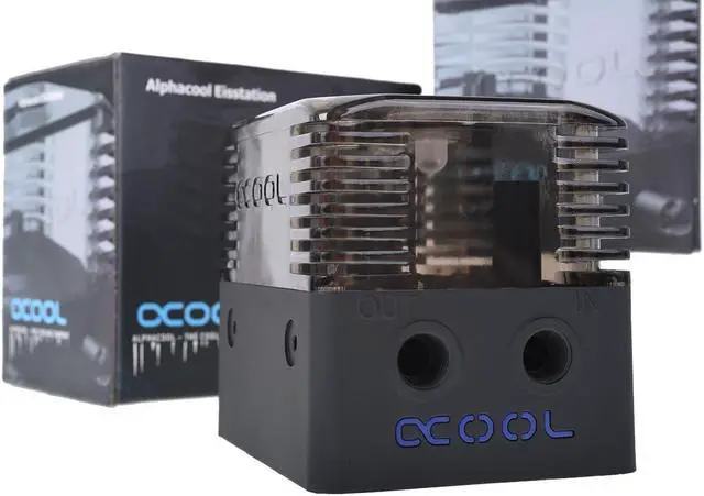 Alt view image 2 of 8 - Alphacool Eisstation Reservoir and Laing DDC310 Pump