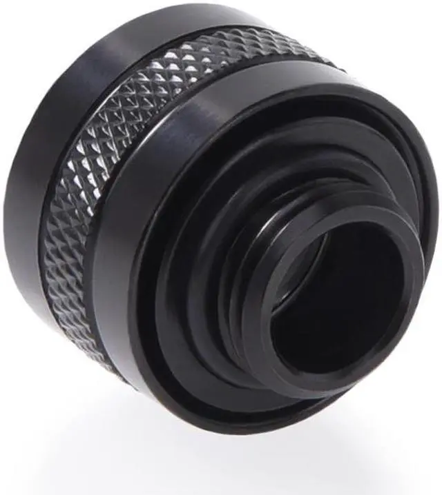 Alt view image 6 of 7 - Alphacool Eiszapfen PRO 13mm HardTube Fitting G1/4 - Deep Black (17471)