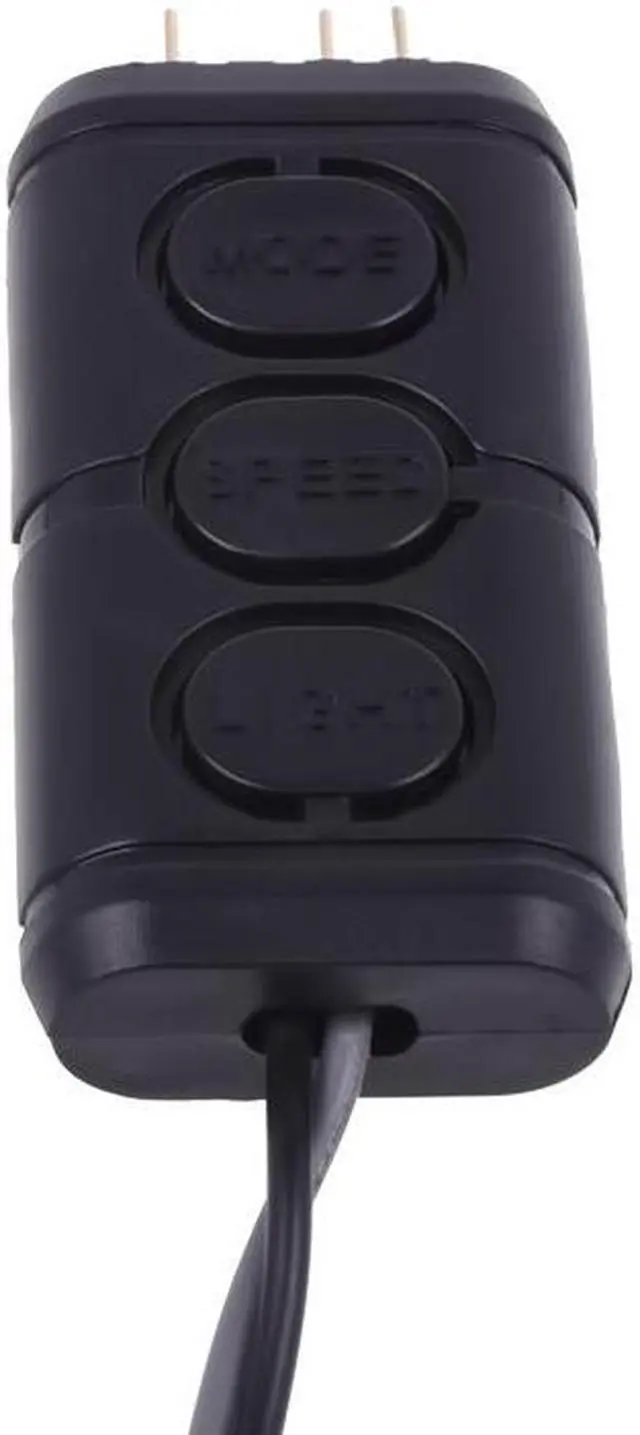 Alt view image 5 of 6 - Alphacool Aurora Eiscontrol Addressable RGB Controller, Black