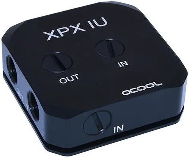 Alt view image 6 of 10 - Alphacool Eisblock XPX 1U CPU Water Block, Black