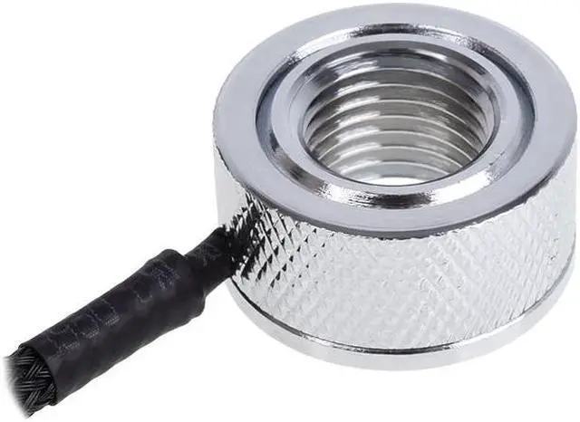 Alt view image 4 of 8 - Alphacool Eiszapfen Temperature Sensor G1/4 IG/IG with AG Adapter, Chrome