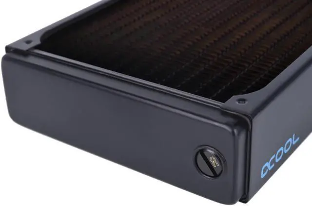 Alt view image 4 of 13 - Alphacool NexXxos XT45 Full Copper Radiator V.2, 140, 140mm x 1, Single Fan