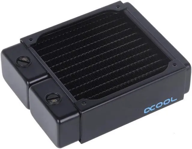 Main image of Alphacool NexXxos XT45 Full Copper 120mm Radiator V.2, 120mm x 1, Single Fan