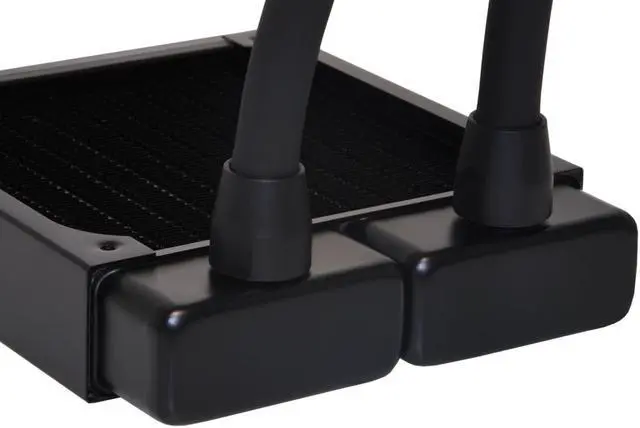 Alt view image 10 of 10 - Alphacool HF Compression Fitting TPV, Black Nylon, 6-Pack