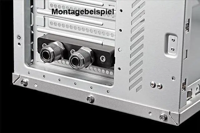 Alt view image 9 of 9 - Alphacool Panama HF38 Pass-Through PCIE Slot Cover