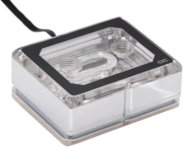 Alt view image 10 of 14 - Alphacool Eisblock XPX Aurora PRO CPU Water Block, Digital RGB, Chrome/Plexi