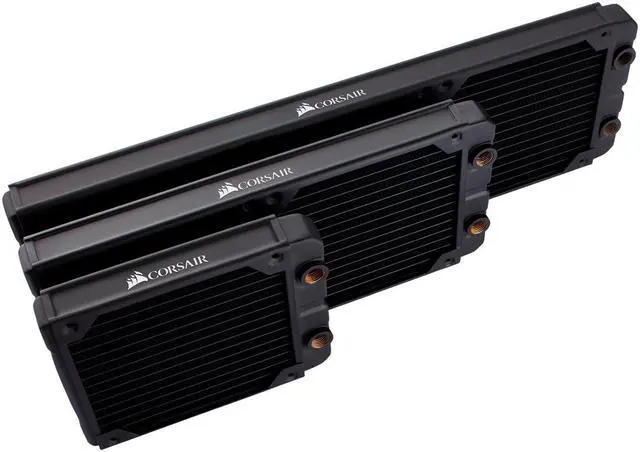 Alt view image 4 of 12 - Corsair Hydro X Series XR5 140mm Water Cooling Radiator