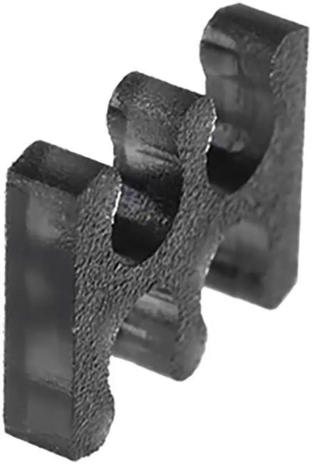 Alt view image 10 of 10 - Alphacool Eiskamm X4 - 3mm Black - 4 pcs (24751)