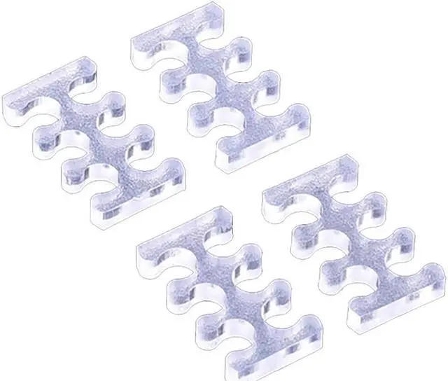 Alt view image 11 of 14 - Alphacool Eiskamm X6 - 3mm Clear - 4 pcs (24743)