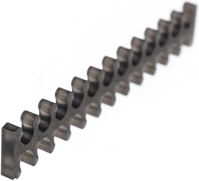 Alt view image 10 of 10 - Alphacool Eiskamm X24 - 3mm Black - 2 pcs (24757)